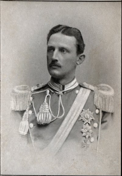 Porträt von Prinz Carl von Schweden (1861-1951) von French Photographer